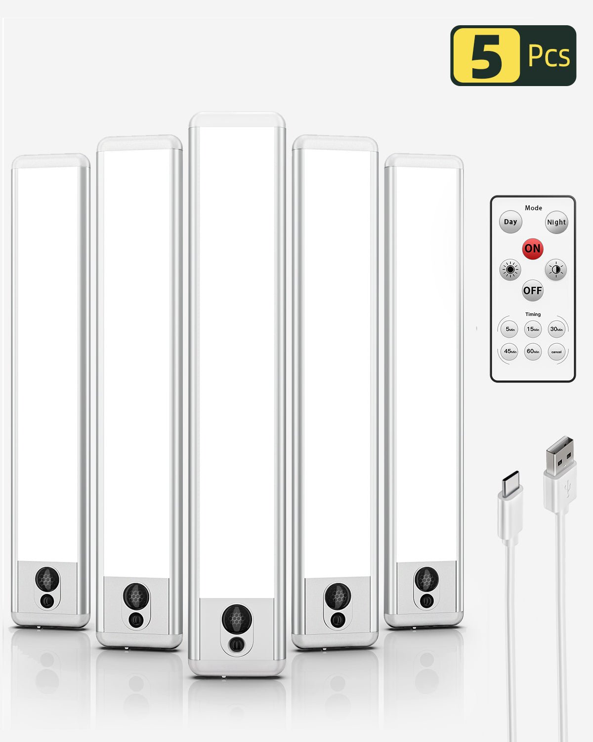 EZVALO Lite23 Wireless LED Closet Light – Motion Sensor, Remote Dimmable - EZVALO
