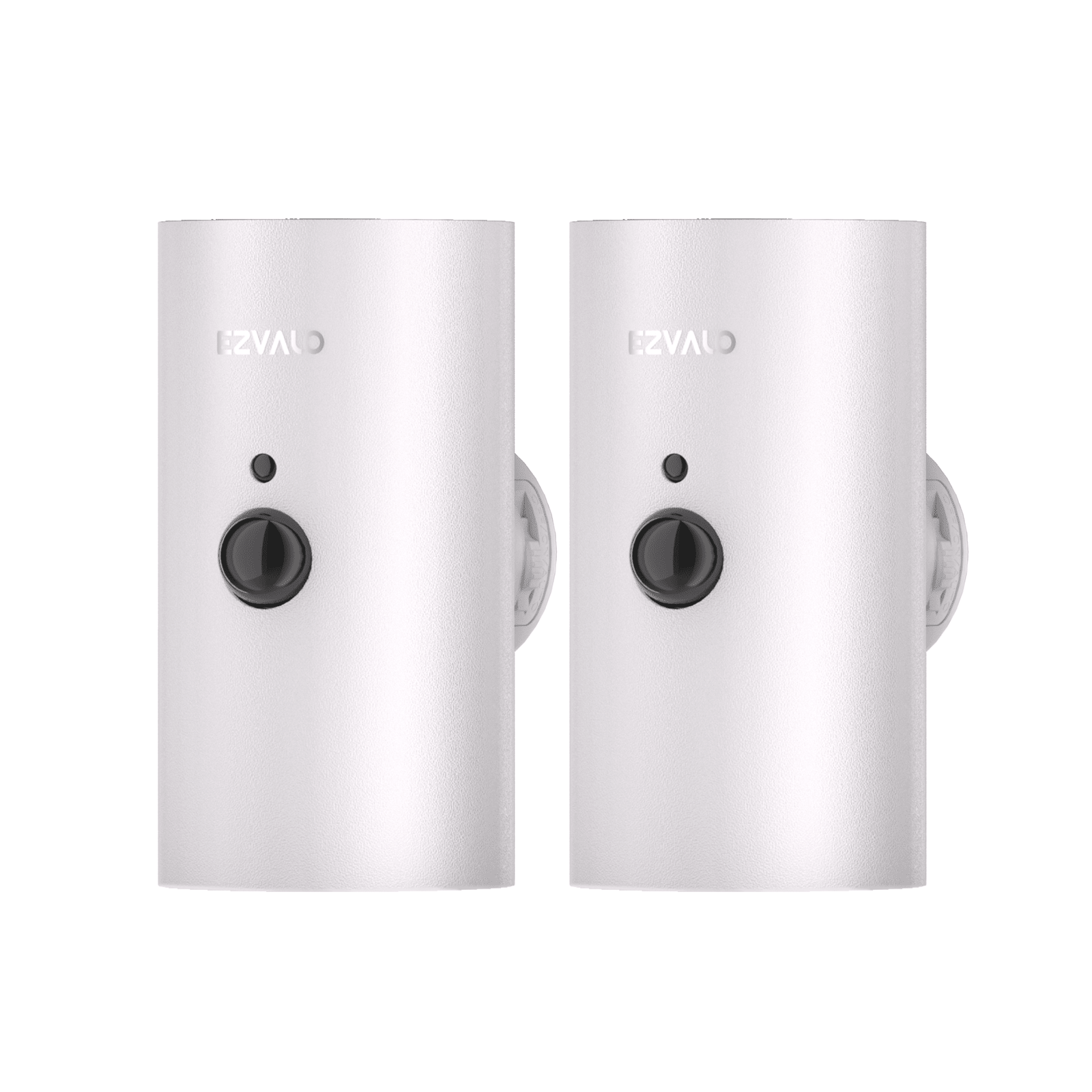EZVALO Motion Sensor Wall Light, 4000mAh Rechargeable Wall Sconce with Remote, 12 RGB & 3 Color Temps, Up & Down Ambient Lighting for Bedroom, Hallway, Corner Decor (2 Pack, Black) - EZVALO