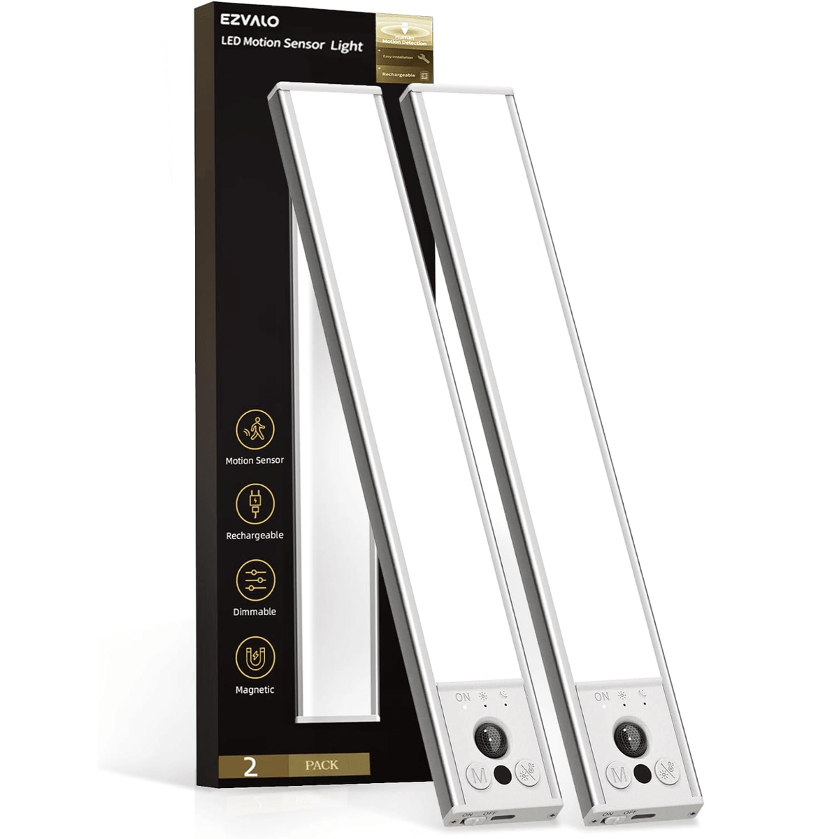 EZVALO UCL05 Under Cabinet Lighting (2 Pack) - EZVALO