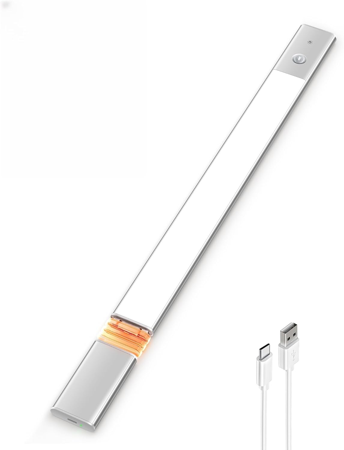 EZVALO Under Cabinet Lighting, 2200mAh Closet Lights with 2 Extra Batteries, 3 Color Temps Motion Sensor Lights Indoor, LED Lights for Closet, Pantry, Kitchen - EZVALO