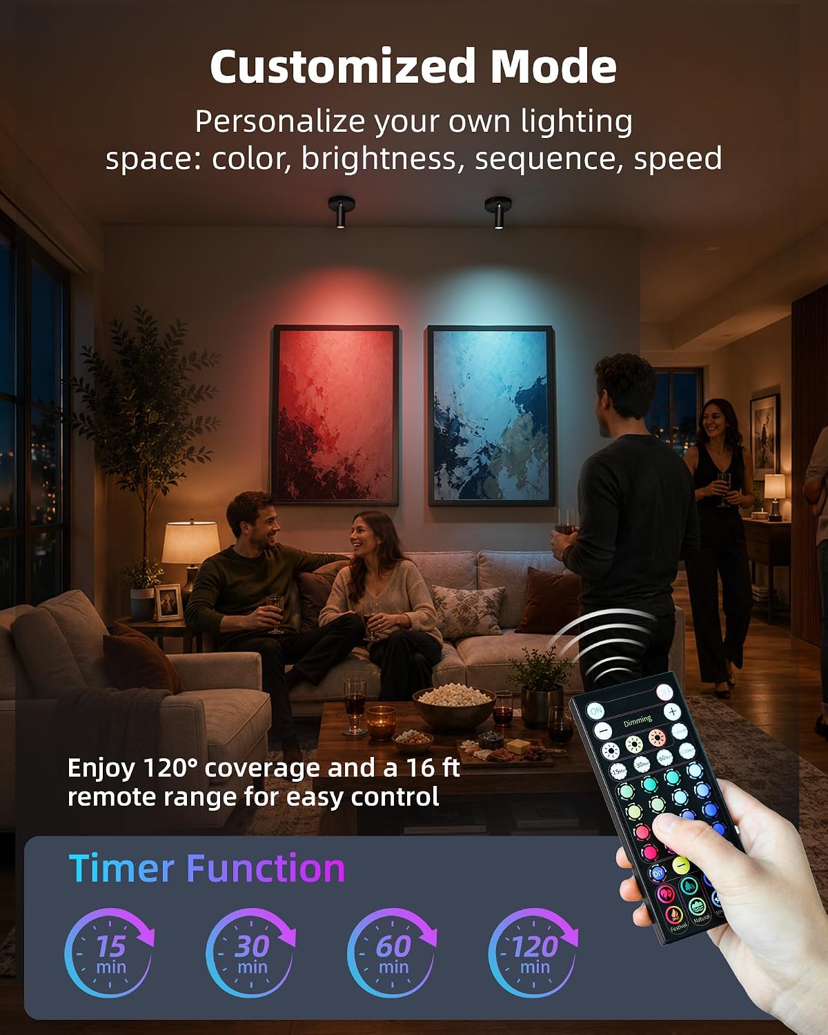 EZVALO ODIN RGB Spotlights