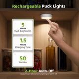 EZVALO EZL33 LED Puck Lights - EZVALO