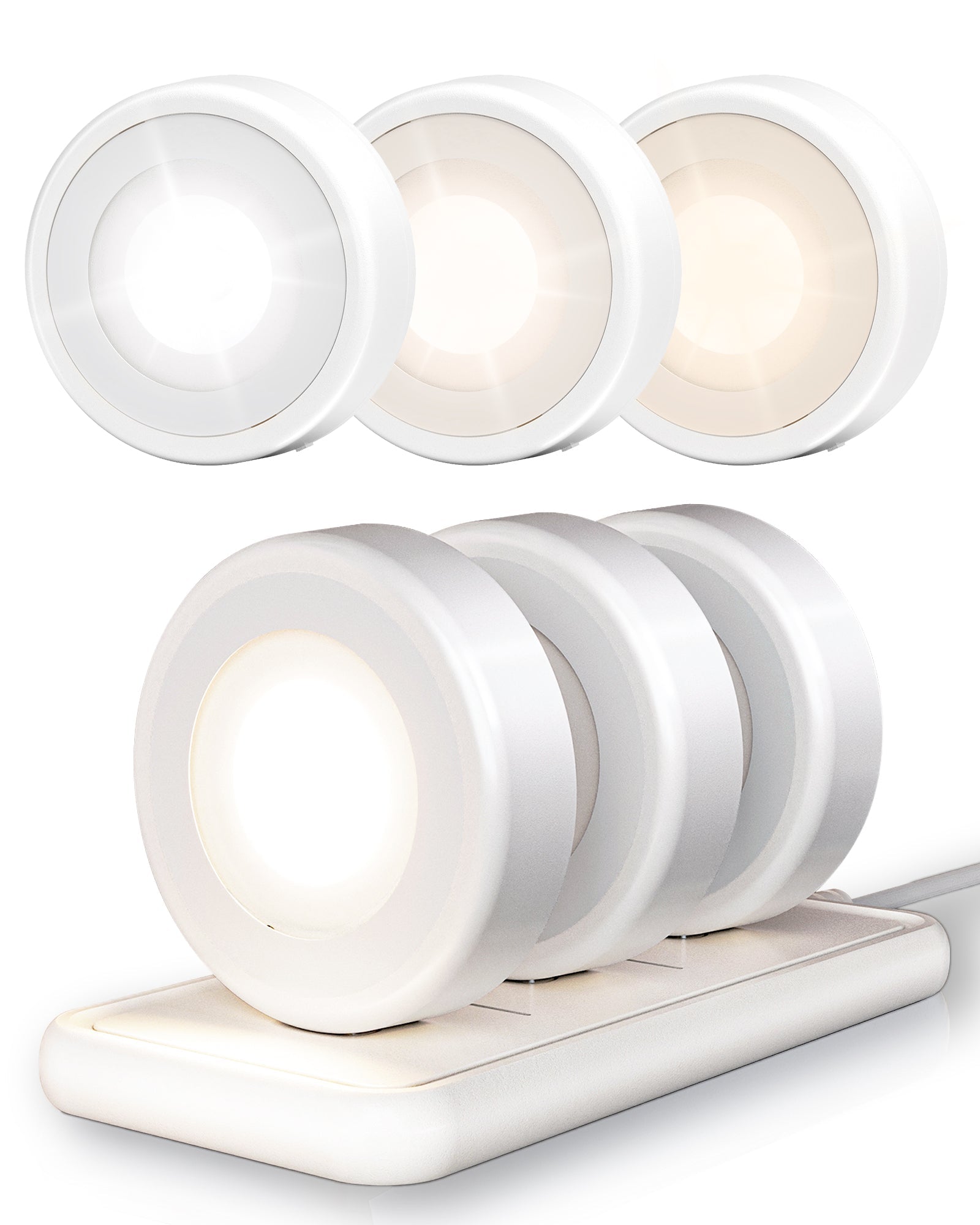 WIRELESS LED MOTION SENSOR NIGHT LIGHT FOR INDOOR BEDROOM - 11.8