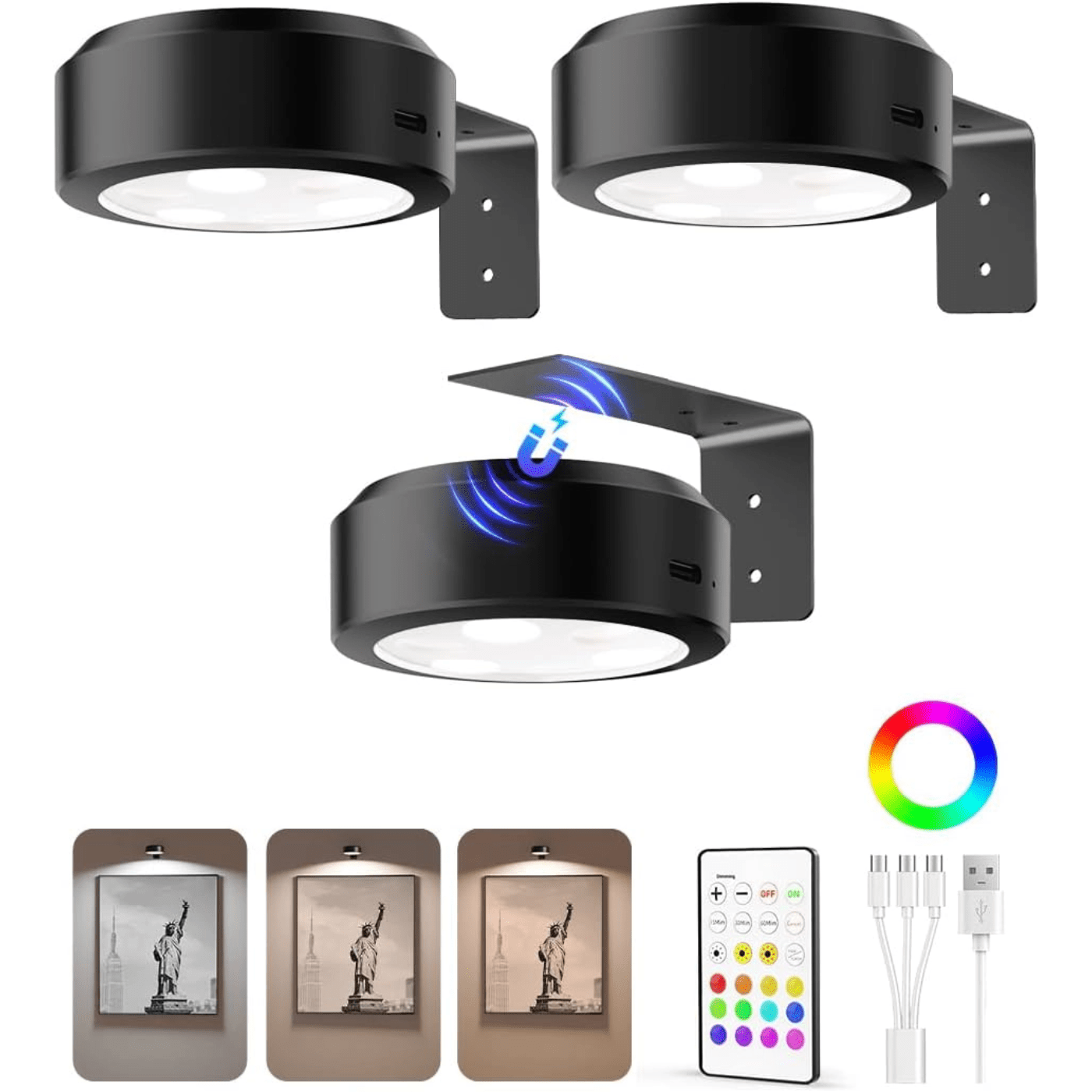 EZVALO SolPlus Picture Lights - EZVALO