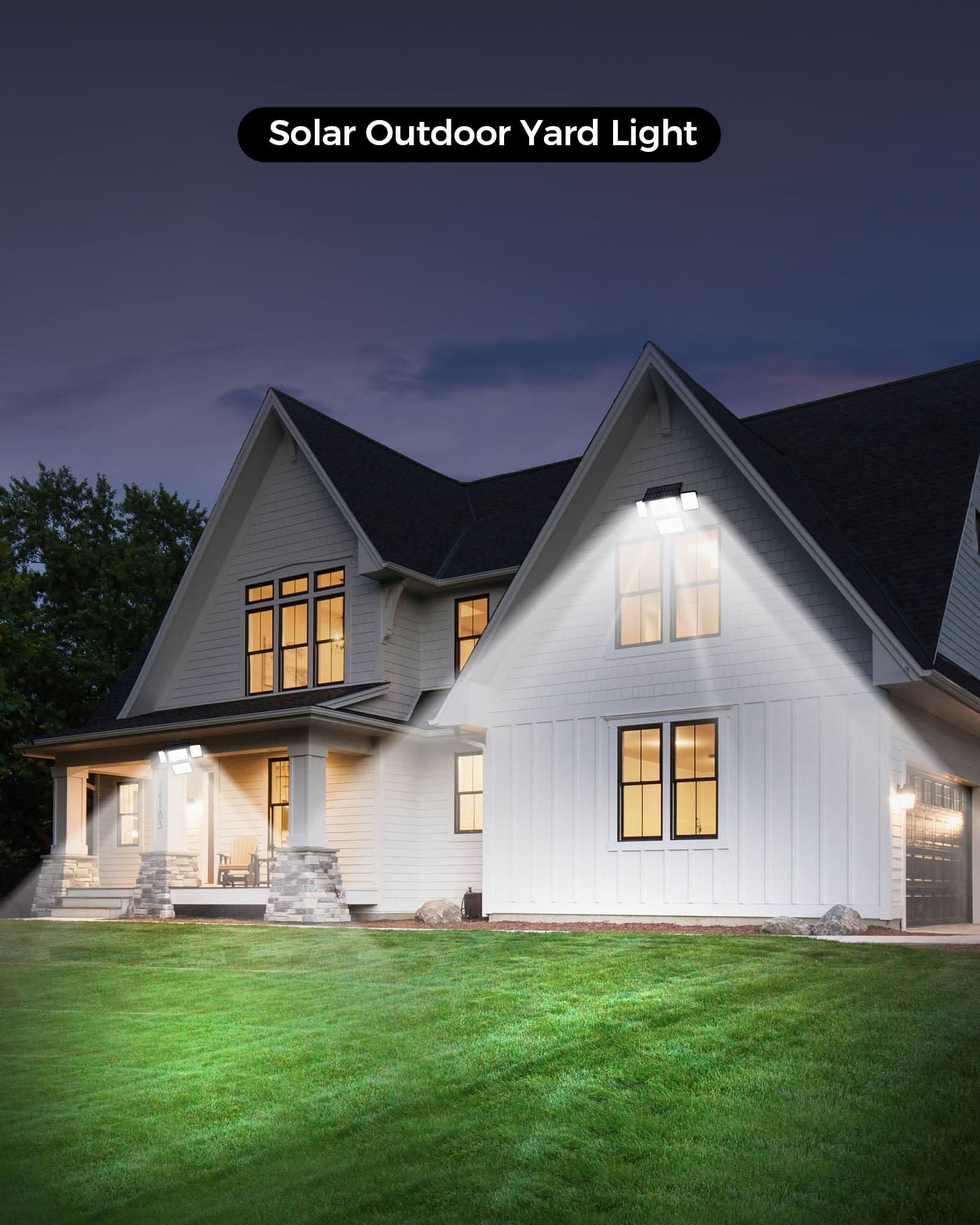 Waterproof Solar Outdoor Lights for Yard - EZVALO