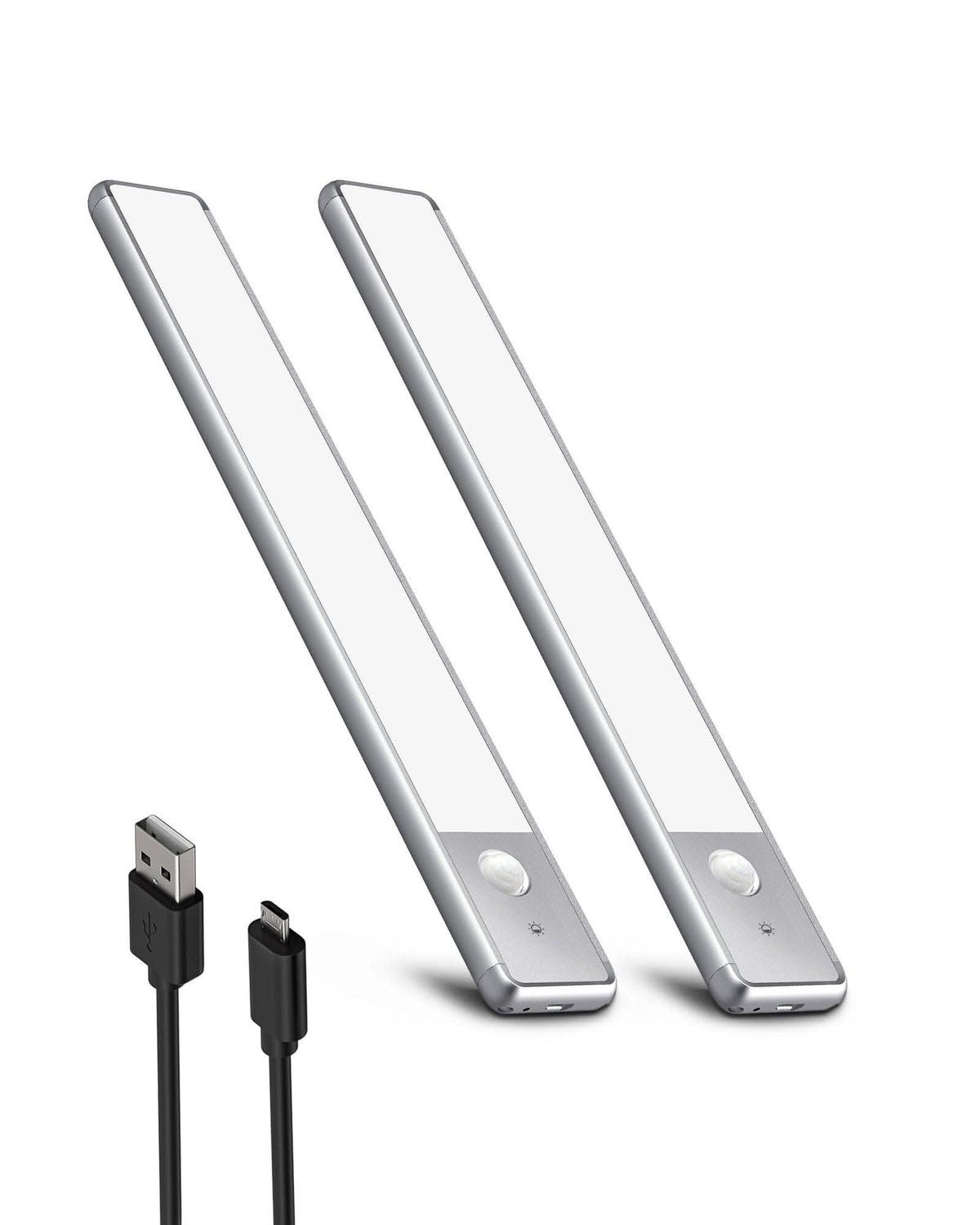 EZVALO EzLumiBar Lite+ Wireless Motion Sensor Night Light 5000K- 11.8" Aluminum