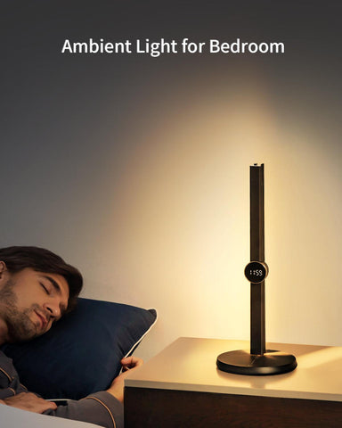 EZVALO Smart Desk Lamp with APP Control, Eye-Caring Auto-Dimming