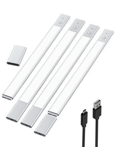 EZVALO LED Closet Light USB Rechargeable Under Cabinet Lightening Stic –  SOLOPICK