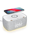 EZVALO EzChrono Air 6 - in - 1 Alarm Clock with Wireless Charger & Night Light - EZVALO